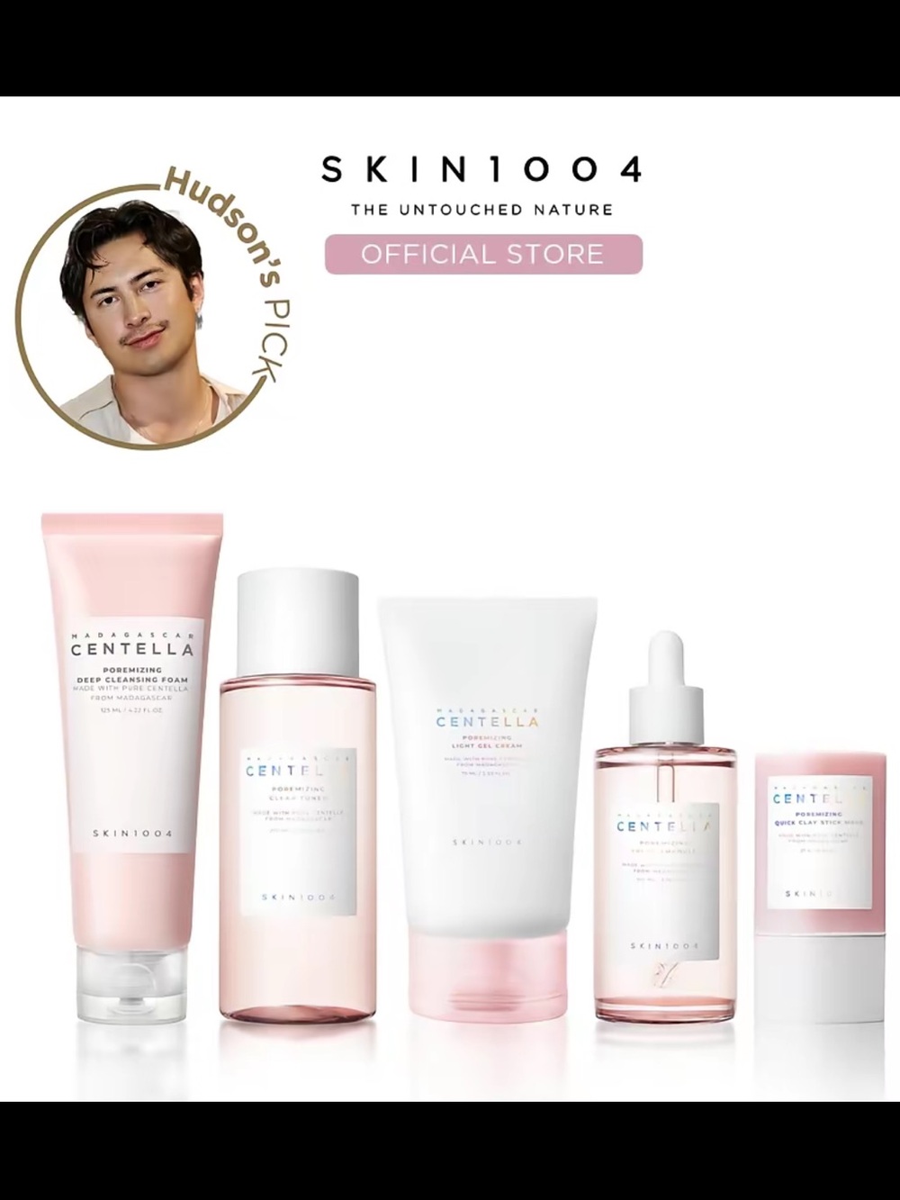 SKIN1004 Madagascar Centella Poremizing 5-Piece Pore Minimizing Face Set